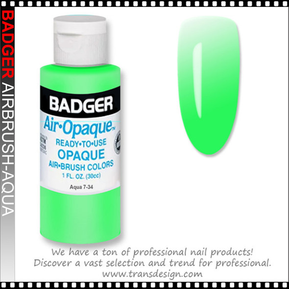 BADGER Airbrush Color - Aqua 1oz.